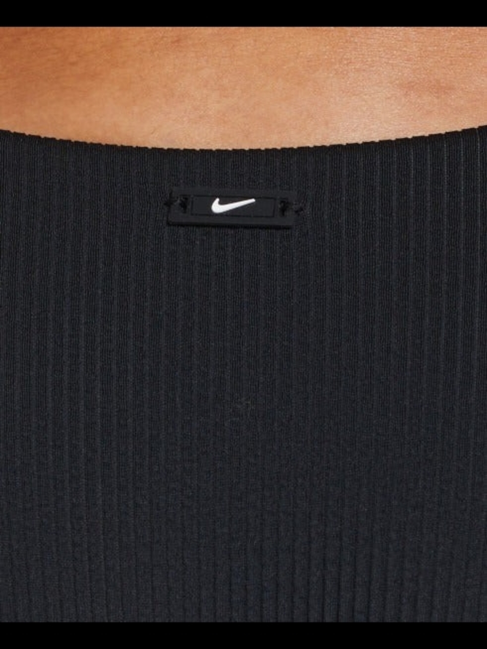 Nike Black One-piece Swimsuit Cross Back Size M - Picture 9 of 15